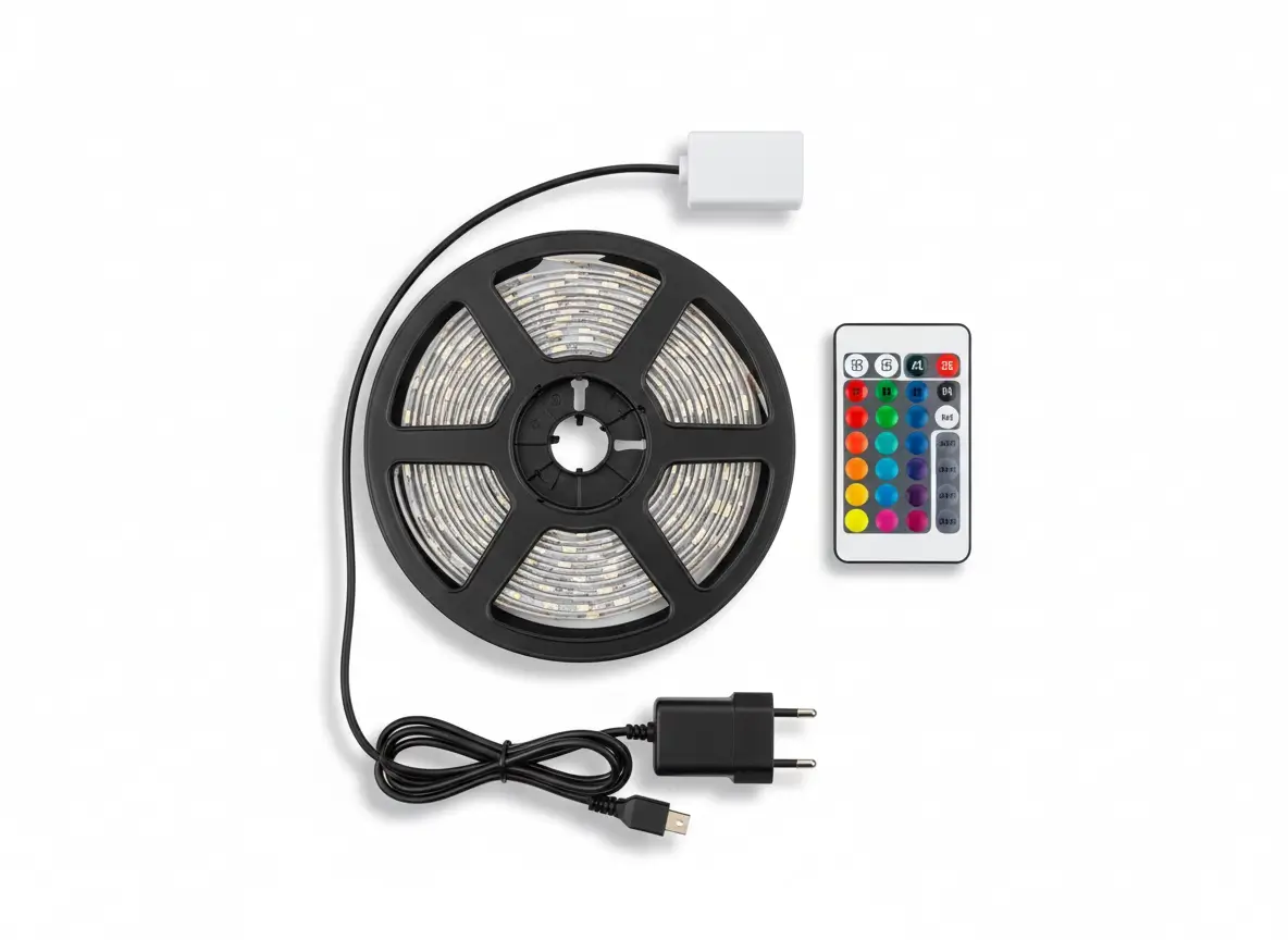 RGB LED Strip Light Kit – Color Changing Smart Lighting