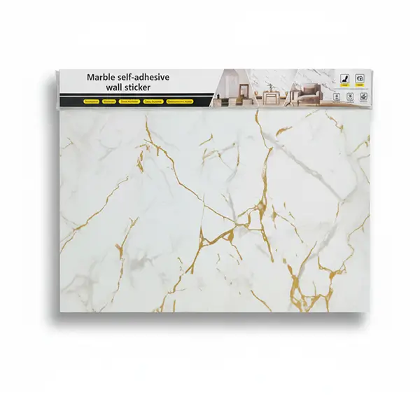 Marble Self-Adhesive Wall Sticker – Easy Decorative Peel & Stick